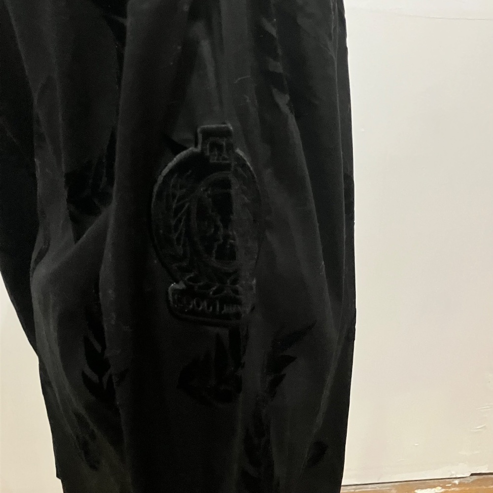 New COOGI black burnout, long sleeve button-down shirt - Picture 8 of 14